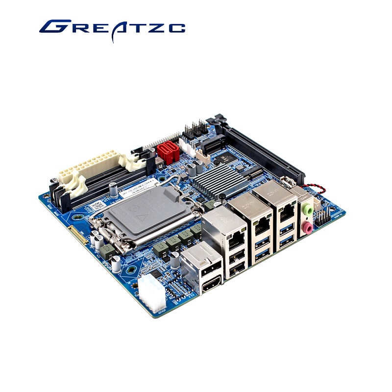 H610 ATX工控91免费版黄色下载 3网卡6串口支持12代 13代高性能桌面CPU