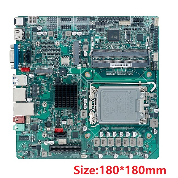 intel第12代13代桌面式迷你工控91免费版黄色下载ZC-ITXB660DC 双网6COM